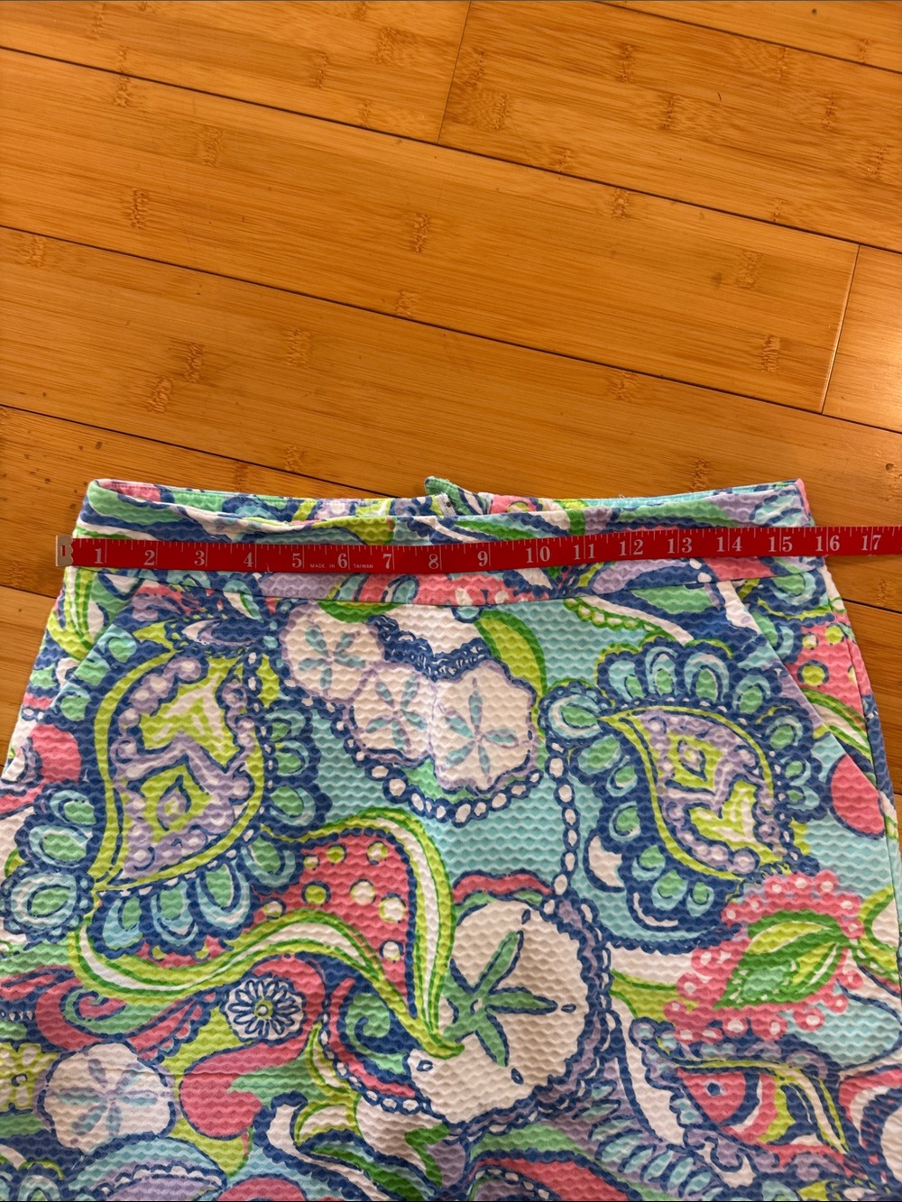 Lilly Pulitzer Colorful Paisley Mini Skort in Blue, Pink & Green - Picture 2 of 6